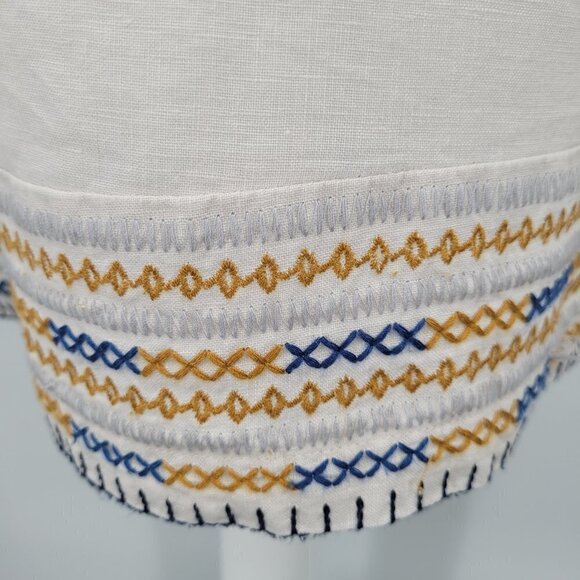 Artisan NY Linen Boho Shift Dress - Picture 6 of 13